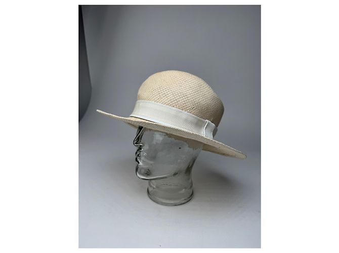 Cappello Panama Vintage Jil Sander Bianco - vista 8