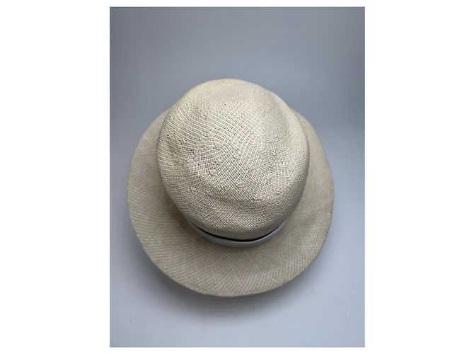 Cappello Panama Vintage Jil Sander Bianco - vista 9