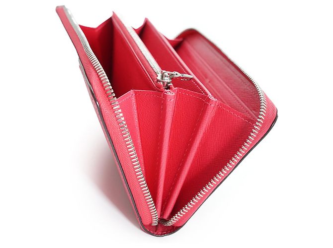Louis Vuitton Cartera Zippy Epi Rosa Pondicherry - vista 9
