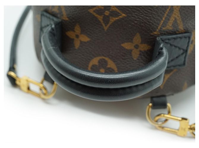 Louis Vuitton Mini Palm Springs Monogram Marrone - vista 8