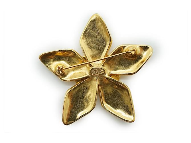 Chanel Spilla Fiore Logo CC GP D'oro - vista 3