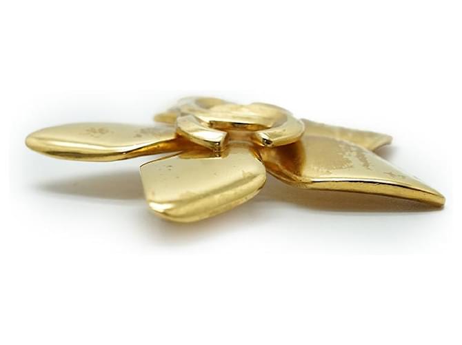 Chanel Spilla Fiore Logo CC GP D'oro - vista 7