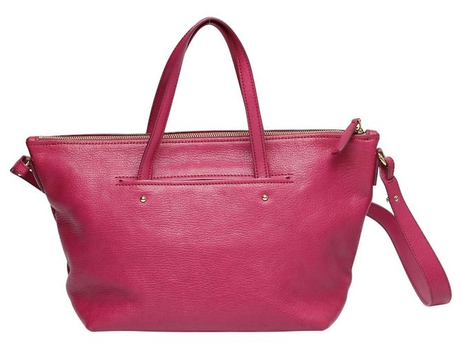 Borsa a mano/spalla in pelle rosa Salvatore Ferragamo - vista 3