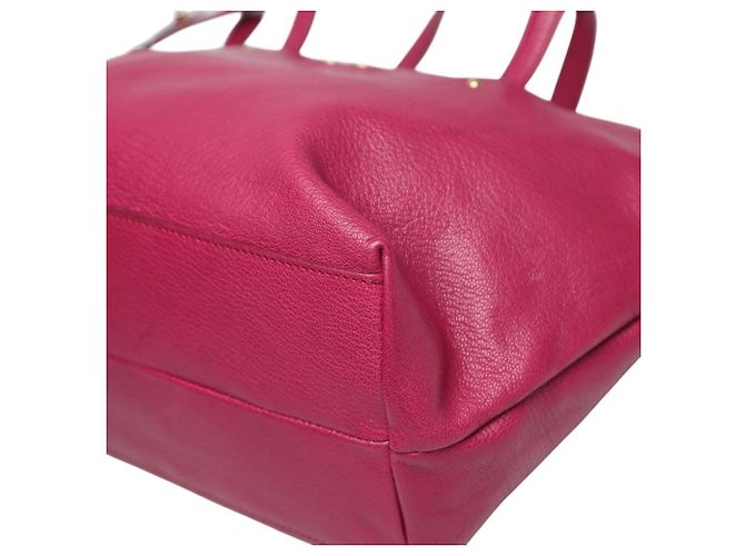 Borsa a mano/spalla in pelle rosa Salvatore Ferragamo - vista 6
