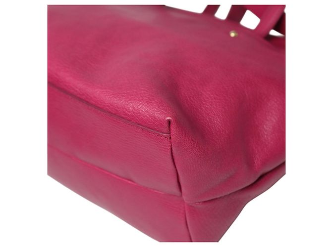 Borsa a mano/spalla in pelle rosa Salvatore Ferragamo - vista 8