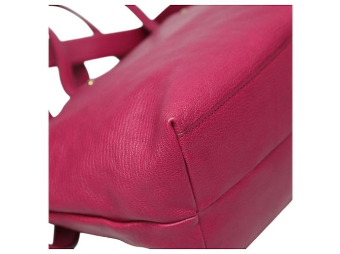 Borsa a mano/spalla in pelle rosa Salvatore Ferragamo - vista 9