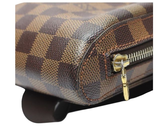 Borsa a vita Damier Geronimos Louis Vuitton Marrone Damier ebene - vista 7
