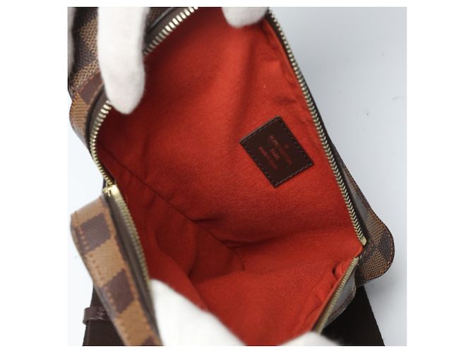Borsa a vita Damier Geronimos Louis Vuitton Marrone Damier ebene - vista 8