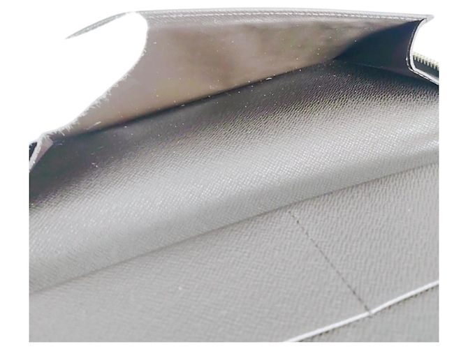 Louis Vuitton Zippy Geldbörse aus Damier-Canvas Braun Damier ebene - Ansicht 13