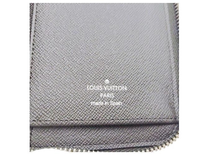 Louis Vuitton Zippy Geldbörse aus Damier-Canvas Braun Damier ebene - Ansicht 19