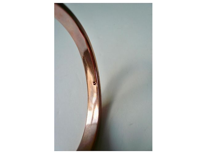 GOOSSENS Bracciale a Loop in Metallo Rosa / CONDIZIONE NUOVA - vista 3