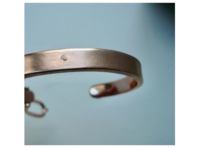 GOOSSENS Bracciale a Loop in Metallo Rosa / CONDIZIONE NUOVA - vista 4