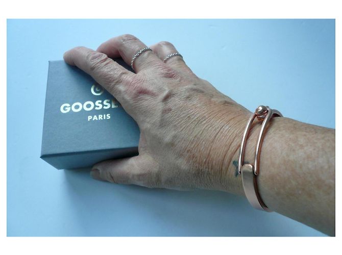 GOOSSENS Bracciale a Loop in Metallo Rosa / CONDIZIONE NUOVA - vista 5