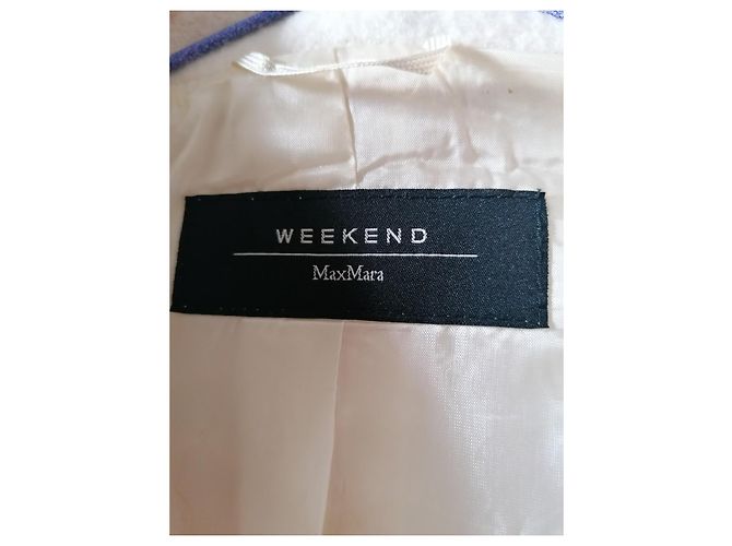 Weekend Max Mara Jacke aus weißer Wolle - Ansicht 4