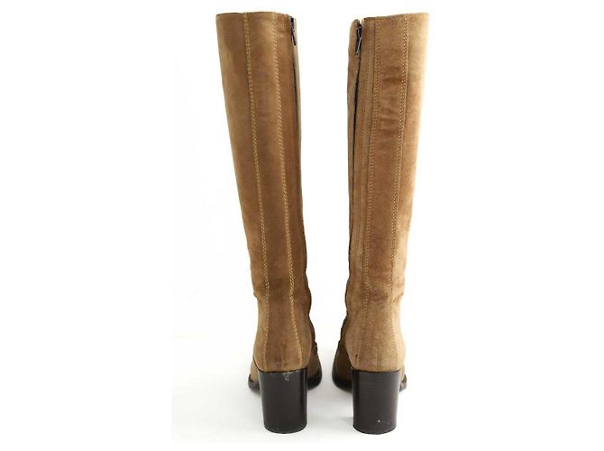 Free Lance Botas de camurça camel Camelo - vista 2