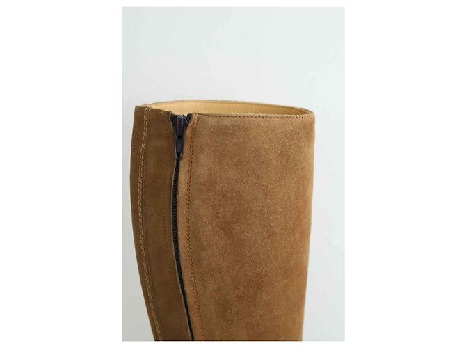 Free Lance Botas de camurça camel Camelo - vista 3