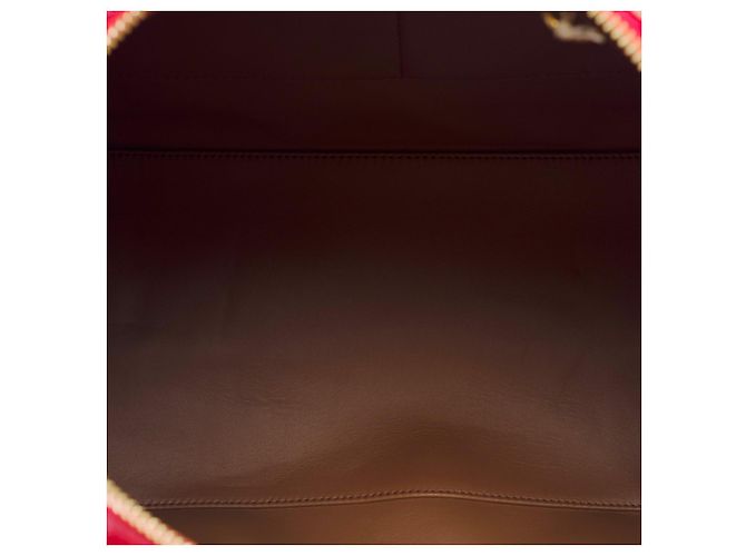 Borsa LOUIS VUITTON Speedy in Pelle Rossa - 103016 Rosso - vista 10