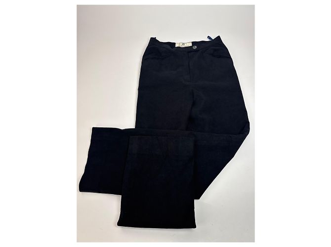 Vintage Givenchy Wildlederhose Schwarz 36/S - Ansicht 10
