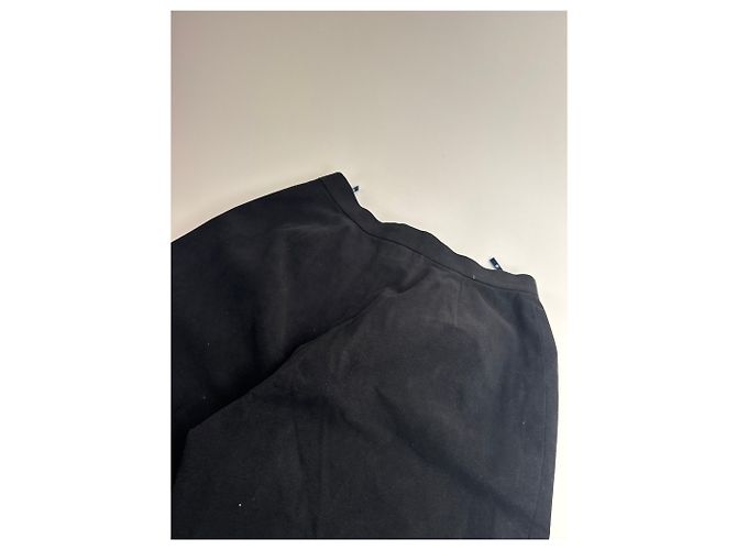 Vintage Givenchy Wildlederhose Schwarz 36/S - Ansicht 9