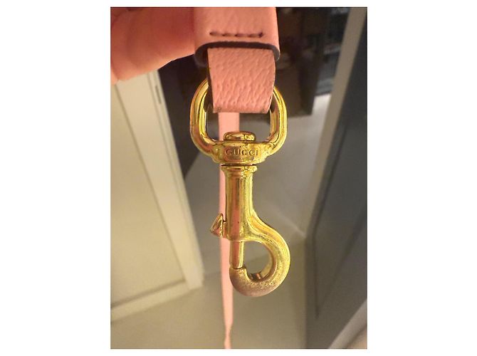Guia Gucci Rosa com Motivo GG - vista 4