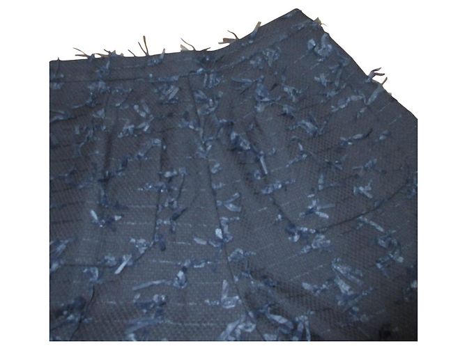 Autre Marque Pantalones Gaucho de Lana con Cinta Grace Class Negro - vista 4