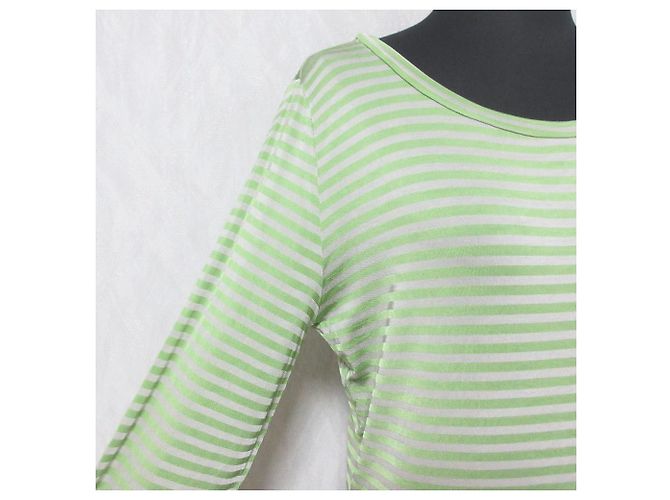 Max Mara Rayon Stricktop Grün Hellgrün - Ansicht 4