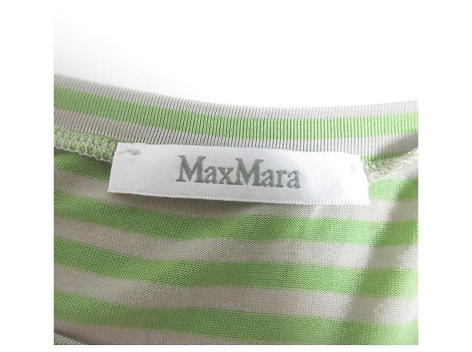 Max Mara Rayon Stricktop Grün Hellgrün - Ansicht 5