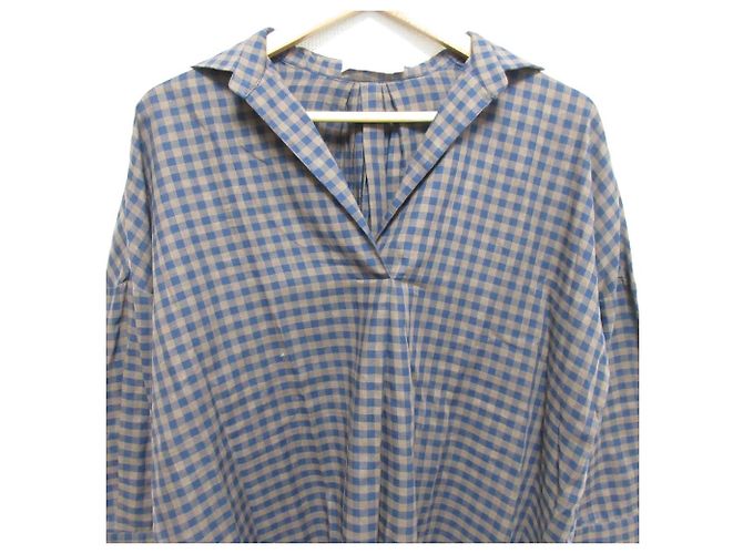 Autre Marque Camisa Barba Skipper Marrom Azul marinho - vista 3