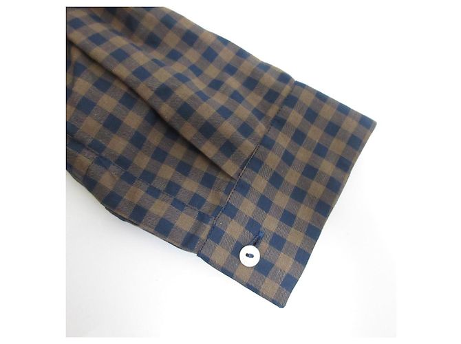 Autre Marque Camisa Barba Skipper Marrom Azul marinho - vista 5