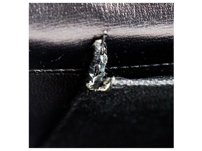 Autre Marque Borsa a spalla in pelle goffrata MORABITO 2 in 1 con catena Nero - vista 13