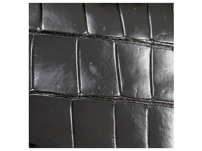 Autre Marque Borsa a spalla in pelle goffrata MORABITO 2 in 1 con catena Nero - vista 7