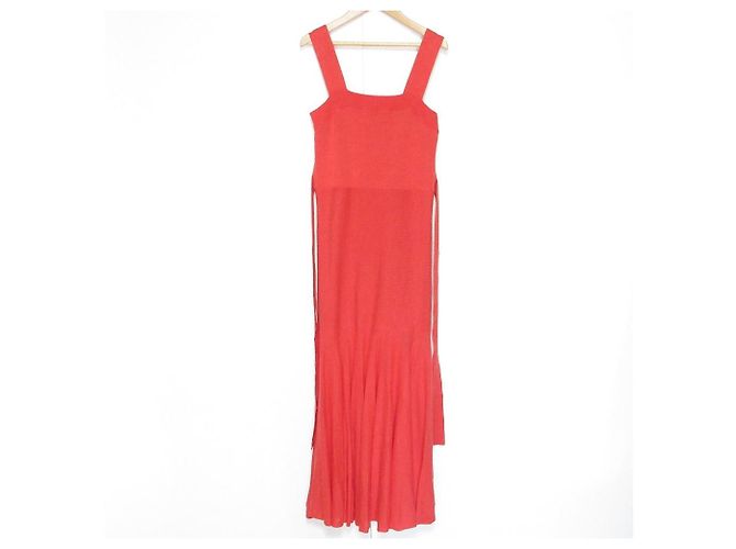 Autre Marque GRACE Class Strick-Camisolekleid Rot - Ansicht 3