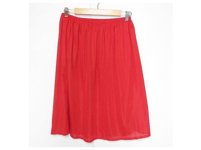 Autre Marque GRACE Class Strick-Camisolekleid Rot - Ansicht 5