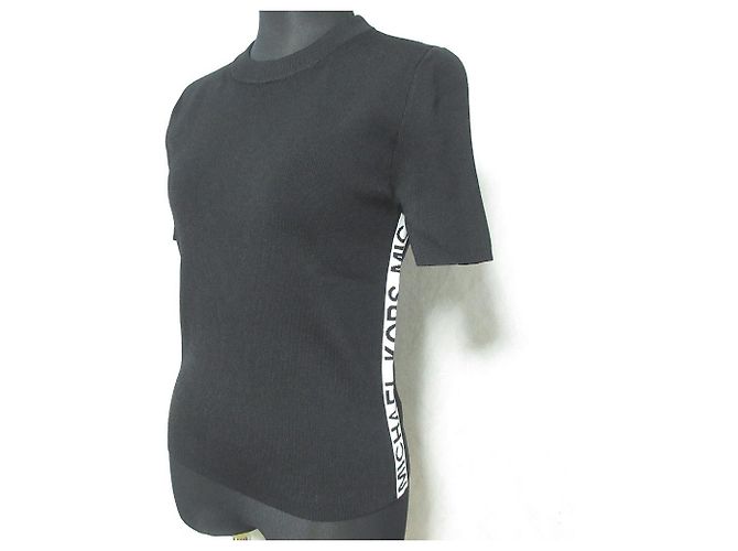 Top de punto Michael Kors JS360CA5ZV Negro - vista 3