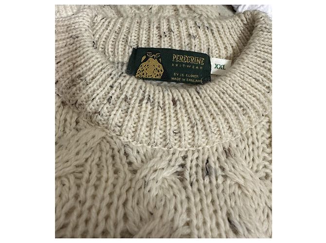 Autre Marque Peregrine Wollpullover weiß XXL - Ansicht 5
