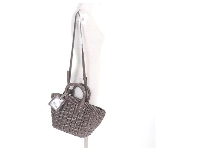 Borsa a Spalla Bistro XS Balenciaga 671342 Marrone - vista 6