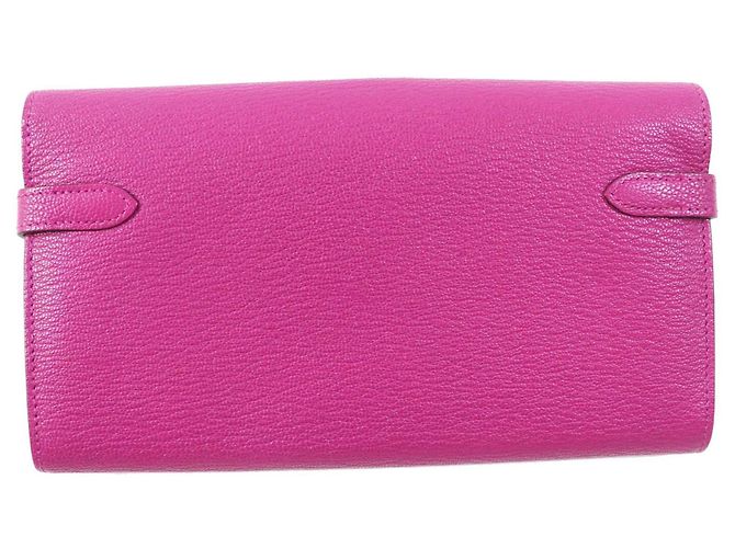 Hermès Hermes Kelly Geldbörse in Rosaviolett Lila - Ansicht 2