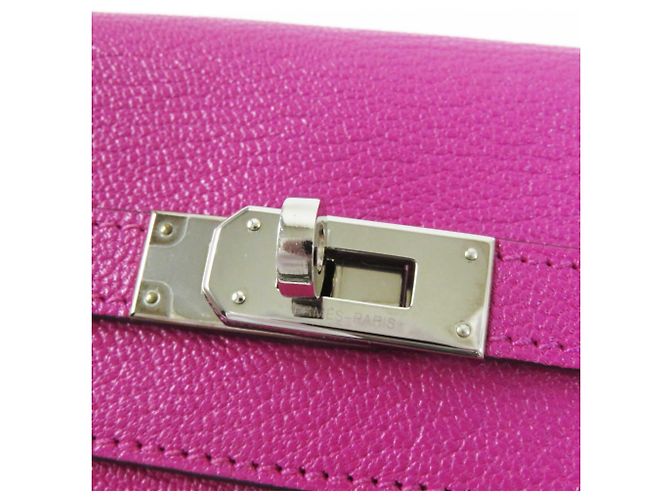 Hermès Hermes Kelly Geldbörse in Rosaviolett Lila - Ansicht 7