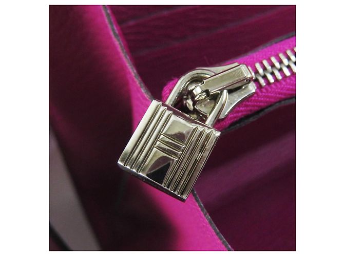Hermès Hermes Kelly Geldbörse in Rosaviolett Lila - Ansicht 8
