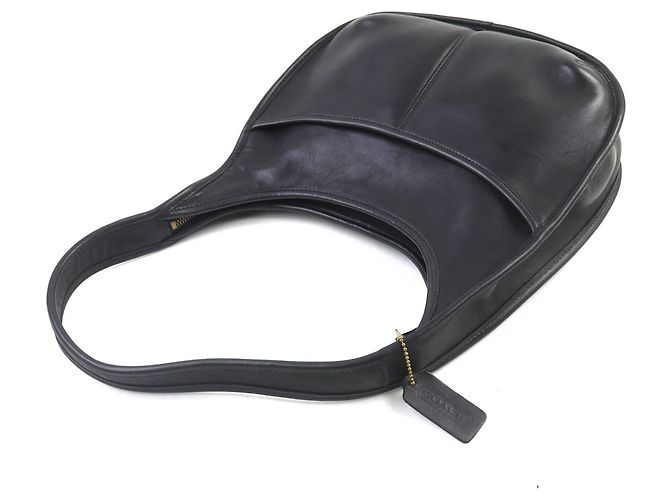 Vintage Coach 9033 Ergo Schultertasche Schwarz - Ansicht 3