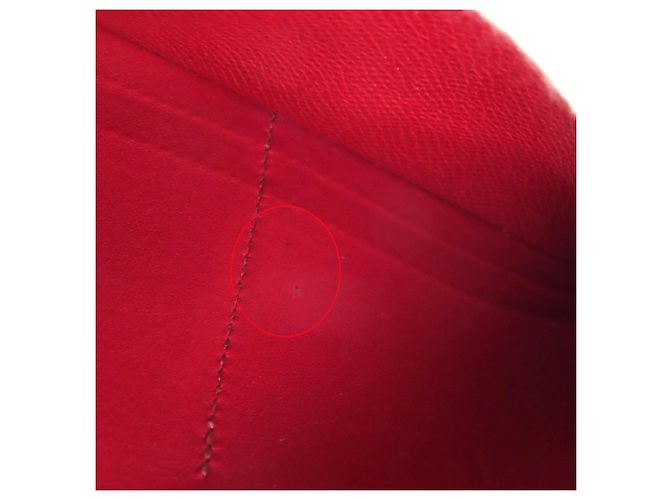 Hermès Cartera Larga Azap Clásica Ruby de Cuero Epsom Hermes Roja - vista 12