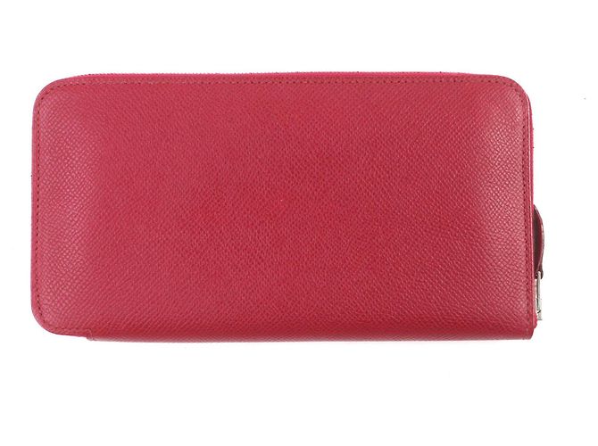 Hermès Cartera Larga Azap Clásica Ruby de Cuero Epsom Hermes Roja - vista 3
