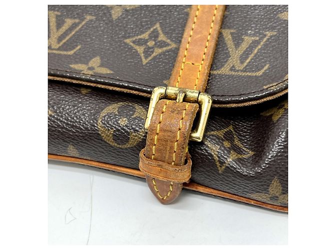 Louis Vuitton M51159 Monogram Canvas Pochette Marel Tasche Braun Monogramm - Ansicht 12