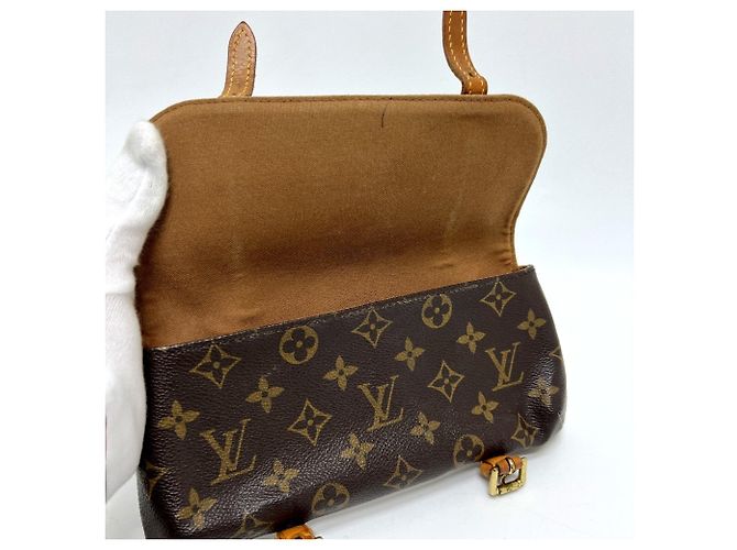 Louis Vuitton M51159 Monogram Canvas Pochette Marel Tasche Braun Monogramm - Ansicht 15