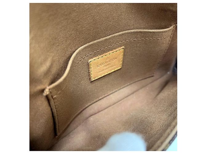 Louis Vuitton M51159 Monogram Canvas Pochette Marel Tasche Braun Monogramm - Ansicht 16