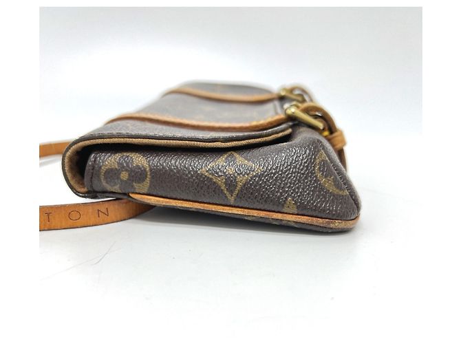 Louis Vuitton M51159 Monogram Canvas Pochette Marel Tasche Braun Monogramm - Ansicht 4