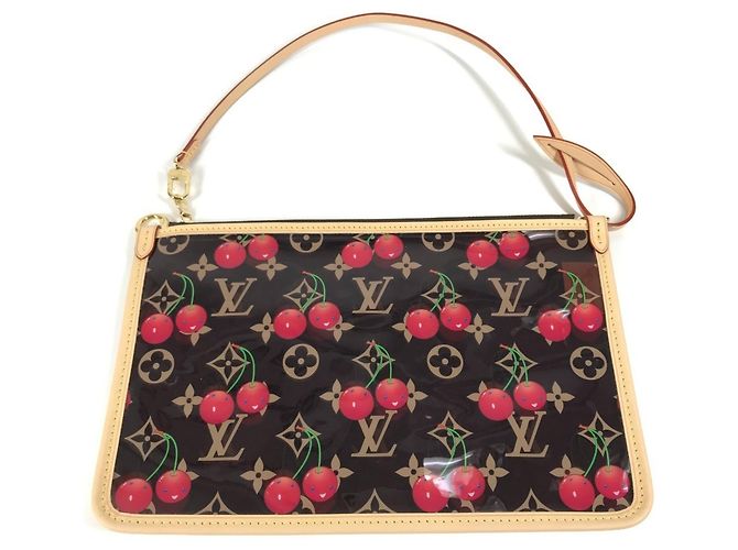 Bolso de Hombro Louis Vuitton Monogram On the Go GM Castaño Roja Monograma - vista 12