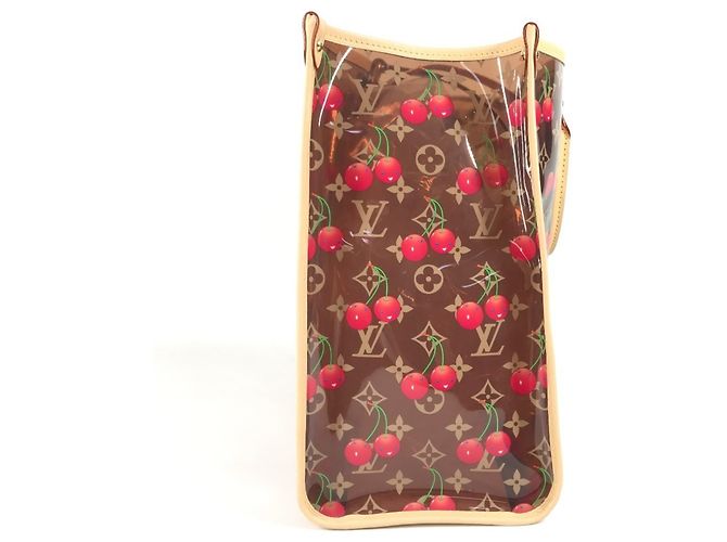 Bolso de Hombro Louis Vuitton Monogram On the Go GM Castaño Roja Monograma - vista 4