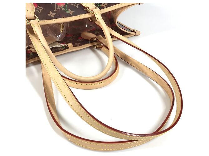 Bolso de Hombro Louis Vuitton Monogram On the Go GM Castaño Roja Monograma - vista 8