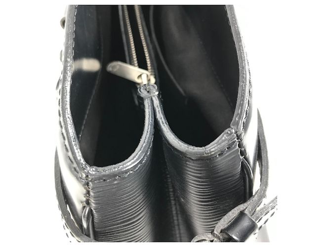 Louis Vuitton Epi-Leder Passy GM Tote Bag Schwarz - Ansicht 17